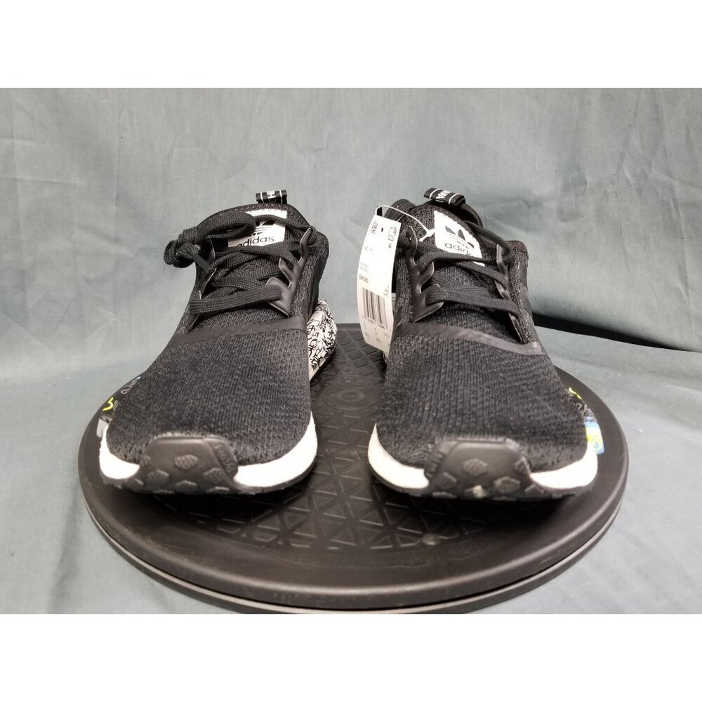 Adidas NMD_R1 J Sneakers Black White Size 6.5 NEW IN BOX! - Picture 3 of 11
